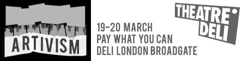 Graphic of an email signature that says 19-20 March Pay What You Can Deli London Broadgate